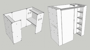 一人になれる空間を手軽に作れる！<br>